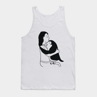 Just a girl who loves penguins Tank Top